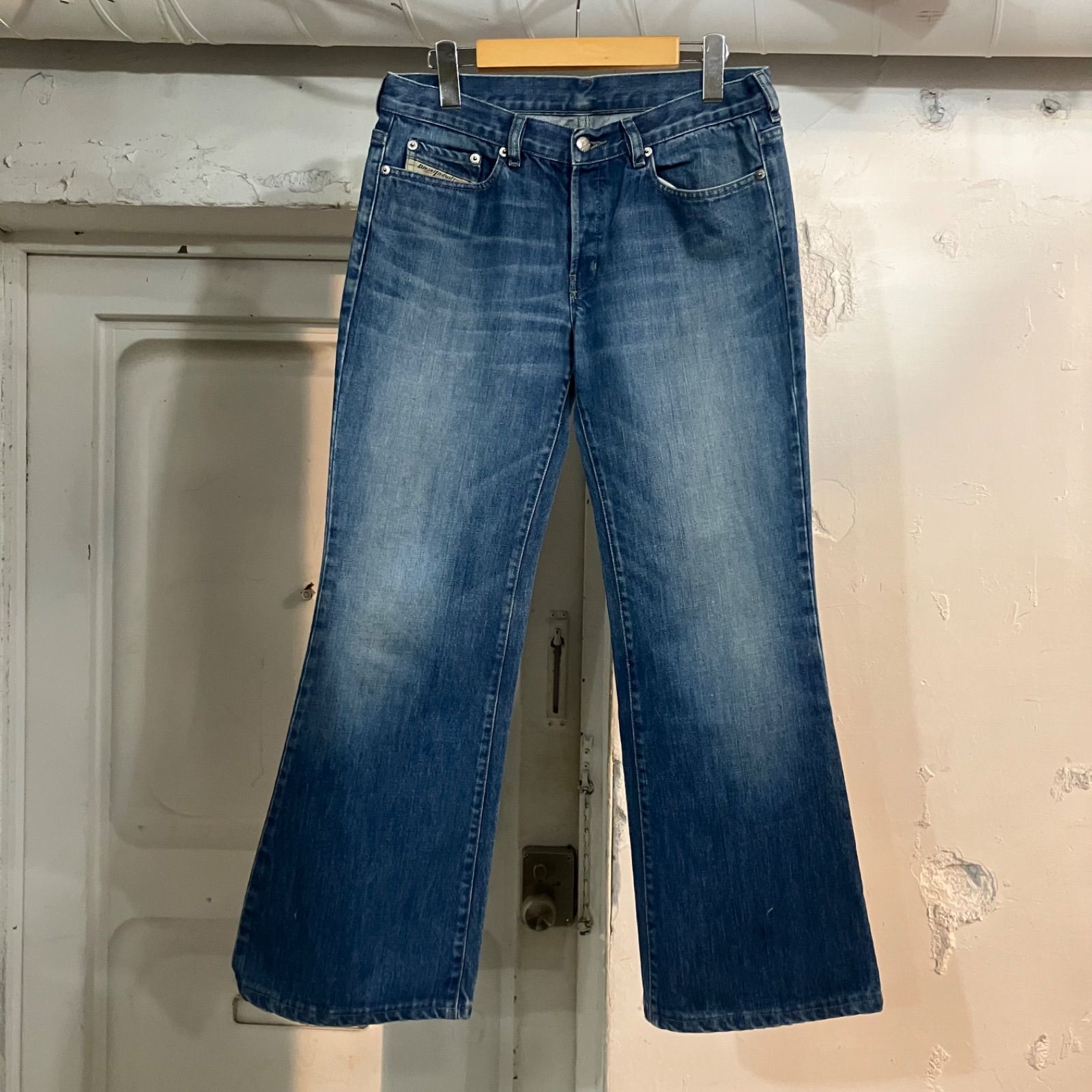 DIESEL / ディーゼル ワイドシルエット フレアデニムパンツ サイズ29