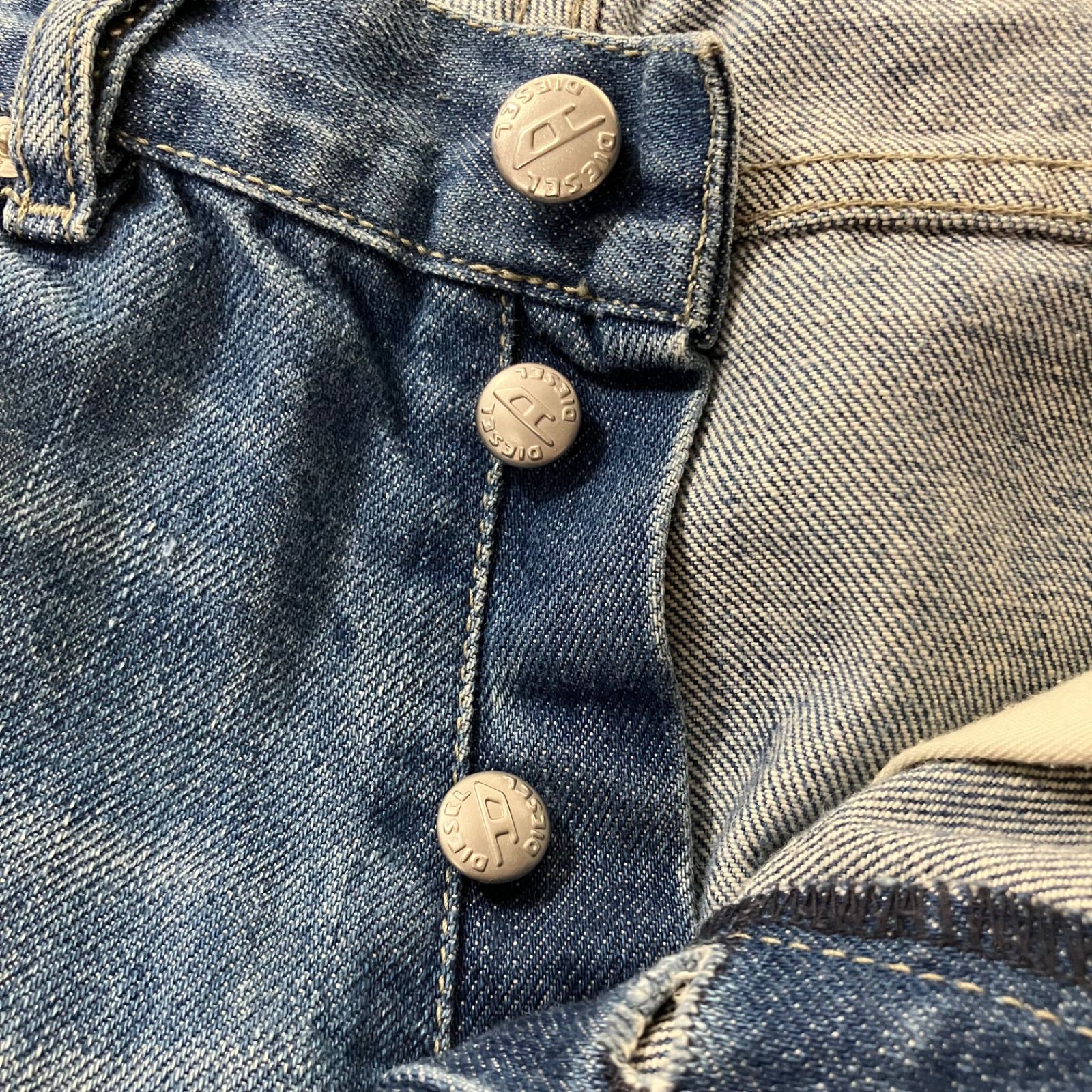 DIESEL / ディーゼル ワイドシルエット フレアデニムパンツ サイズ29