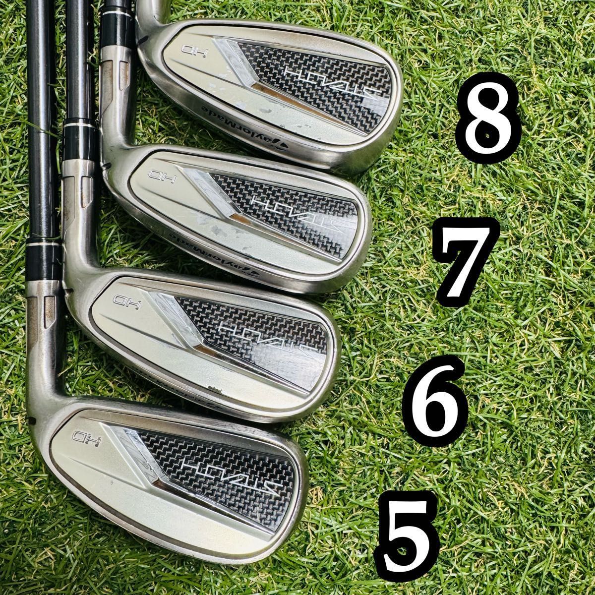良品】豪華8本 テーラーメイド ステルスHD メンズアイアンセット S