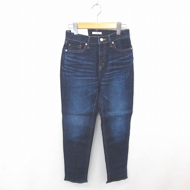 クラネ CLANE タグ付き デニム ジーンズ テーパード パンツ ウォッシュ