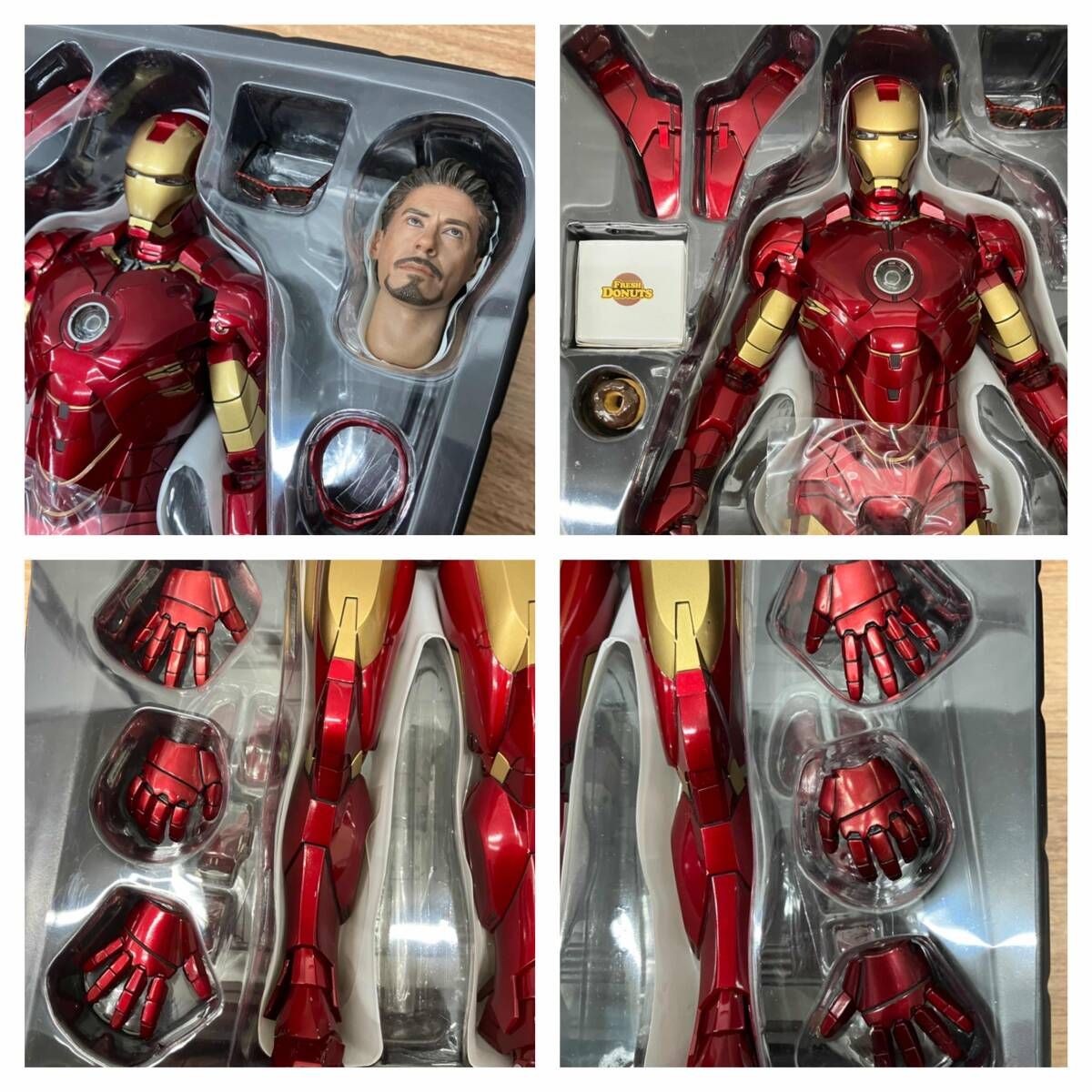 【ムービーマスターピース】 アイアンマン２　アイアンマン・マーク４　ホットトイズ ムービー・マスターピース】『アイアンマン2』1／6スケール