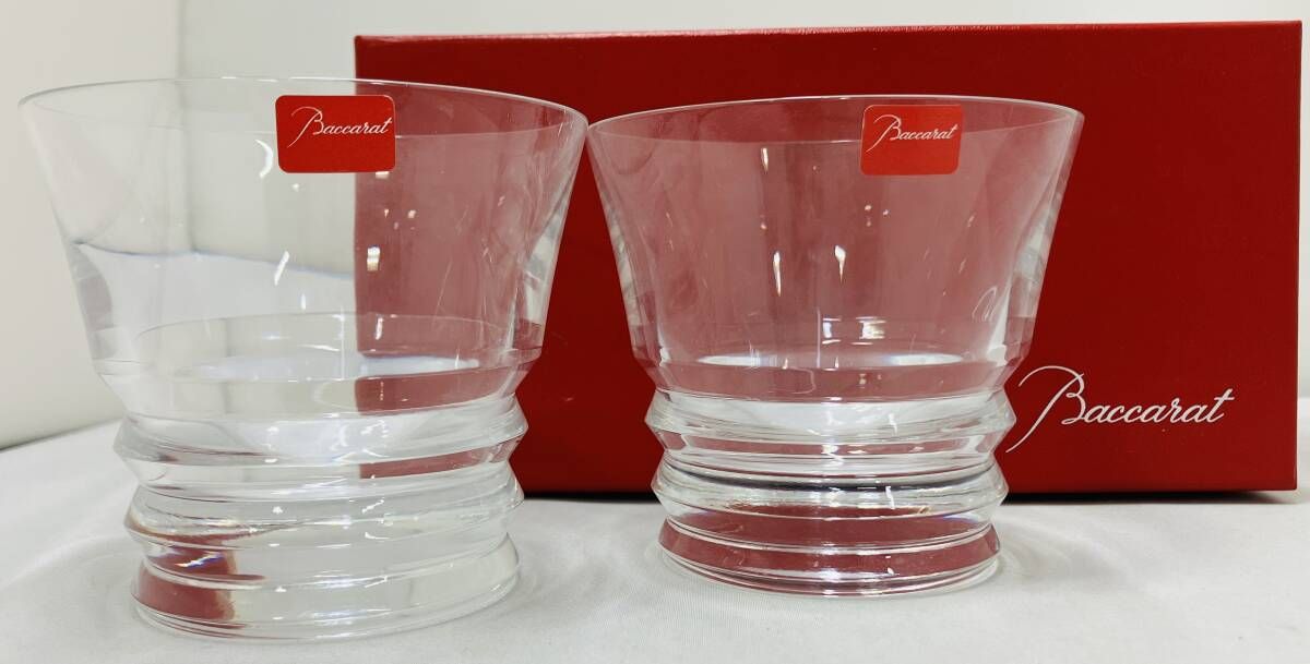 Baccarat VEGA バカラ ベガ ロックグラス 2個セット - メルカリ
