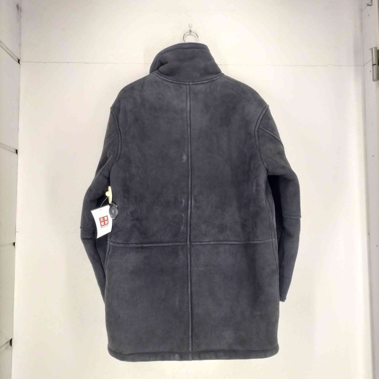 アクアスキュータム AQUASCUTUM sheepskin ムートンカーコート メンズ