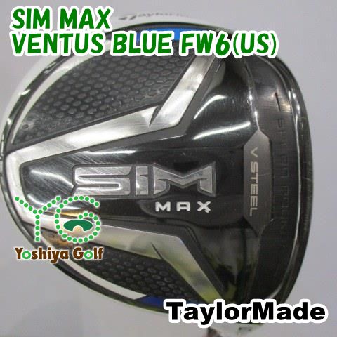 フェアウェイウッド テーラーメイド SIM MAX/VENTUS BLUE FW6(US)/S/18