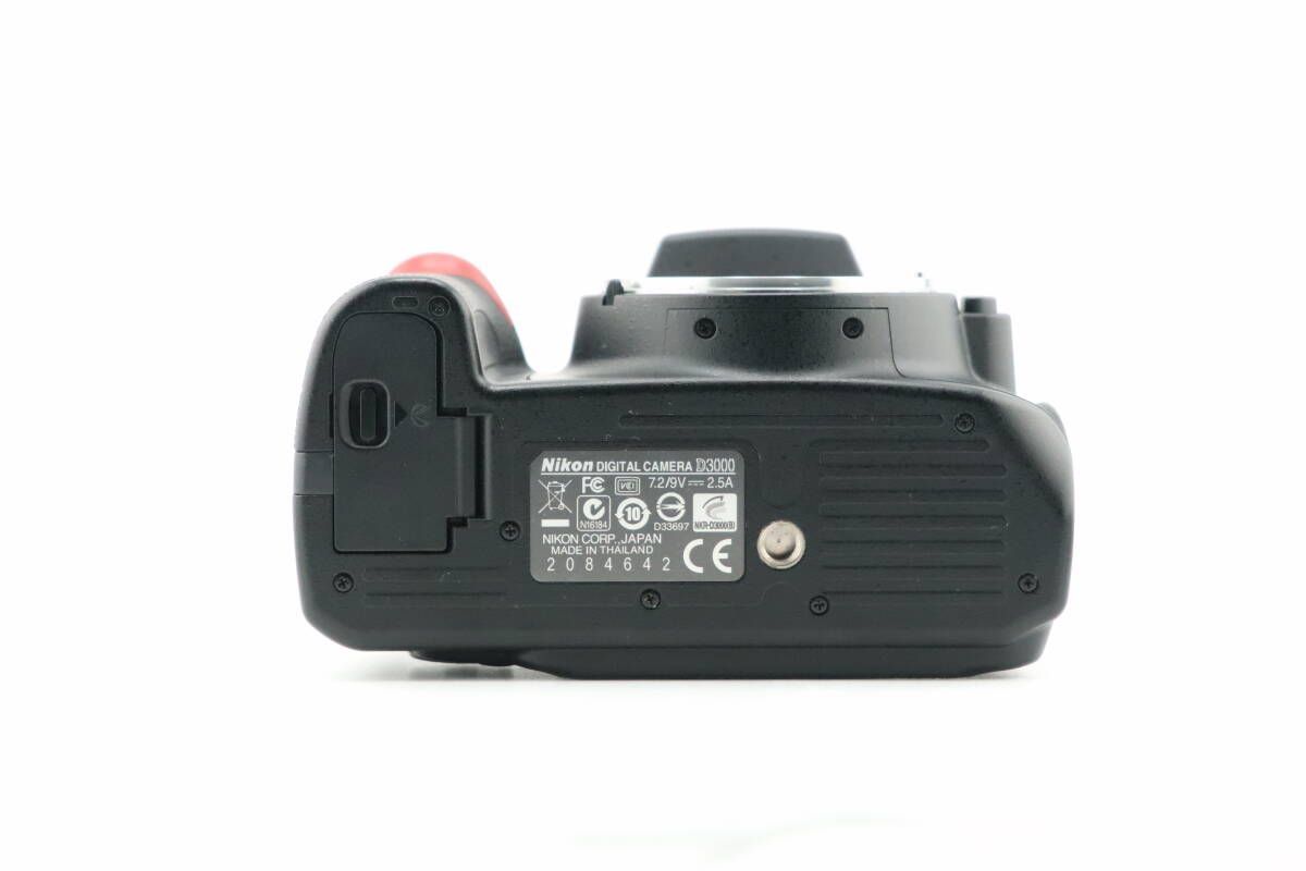 【美品】ニコン Nikon D3000 AF-S DX 18-55mm VR ☆良品☆ショット数6,712回☆ニコン NIKON D3000 + AF-S DX NIKKOR 18