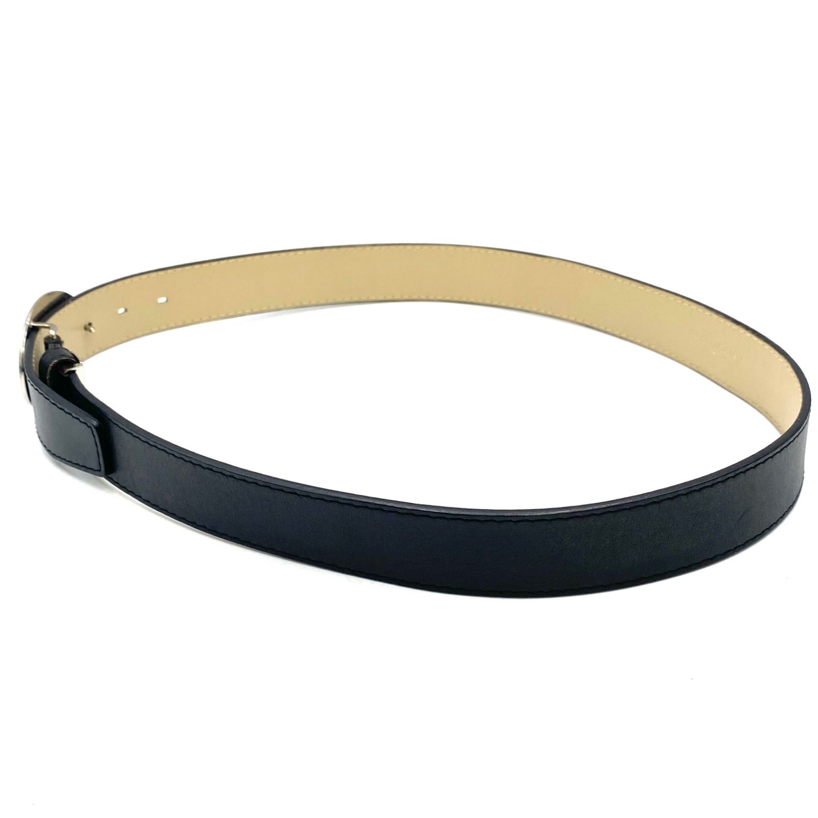 美品 BURBERRY golf バーバリー ゴルフ ベルト ウエスト レザー