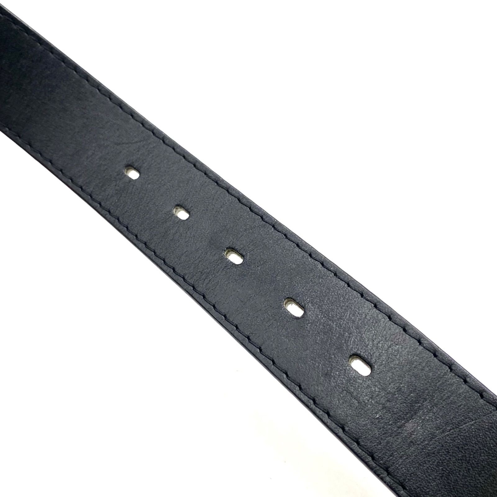 美品 BURBERRY golf バーバリー ゴルフ ベルト ウエスト レザー