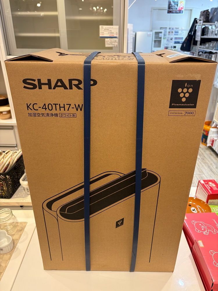 新品未開封】加湿空気清浄機 SHARP KC-40TH7-W ホワイト 2025年製 高