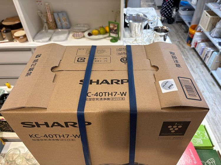 新品未開封】加湿空気清浄機 SHARP KC-40TH7-W ホワイト 2025年製 高