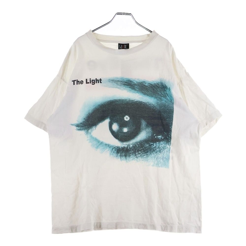 SAINT MICHAEL (セントマイケル) 21SS SS TEE EYE WHITE アイプリント 