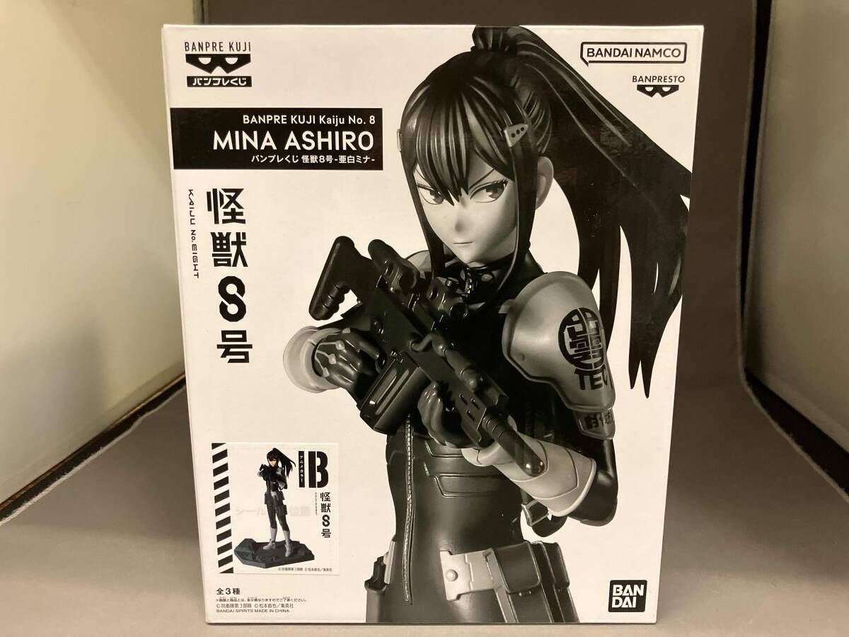 バンプレくじ 怪獣8号 亜白ミナ 市川レノ 6種セット 未開封品 バンプレスト 亜白ミナ アニメカラｰ(台座:ブルｰグレｰ