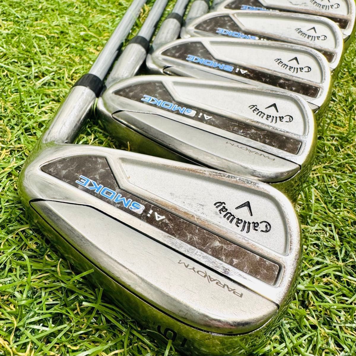 良品】初心者推奨 キャロウェイ Aiスモーク メンズアイアンセット 5本