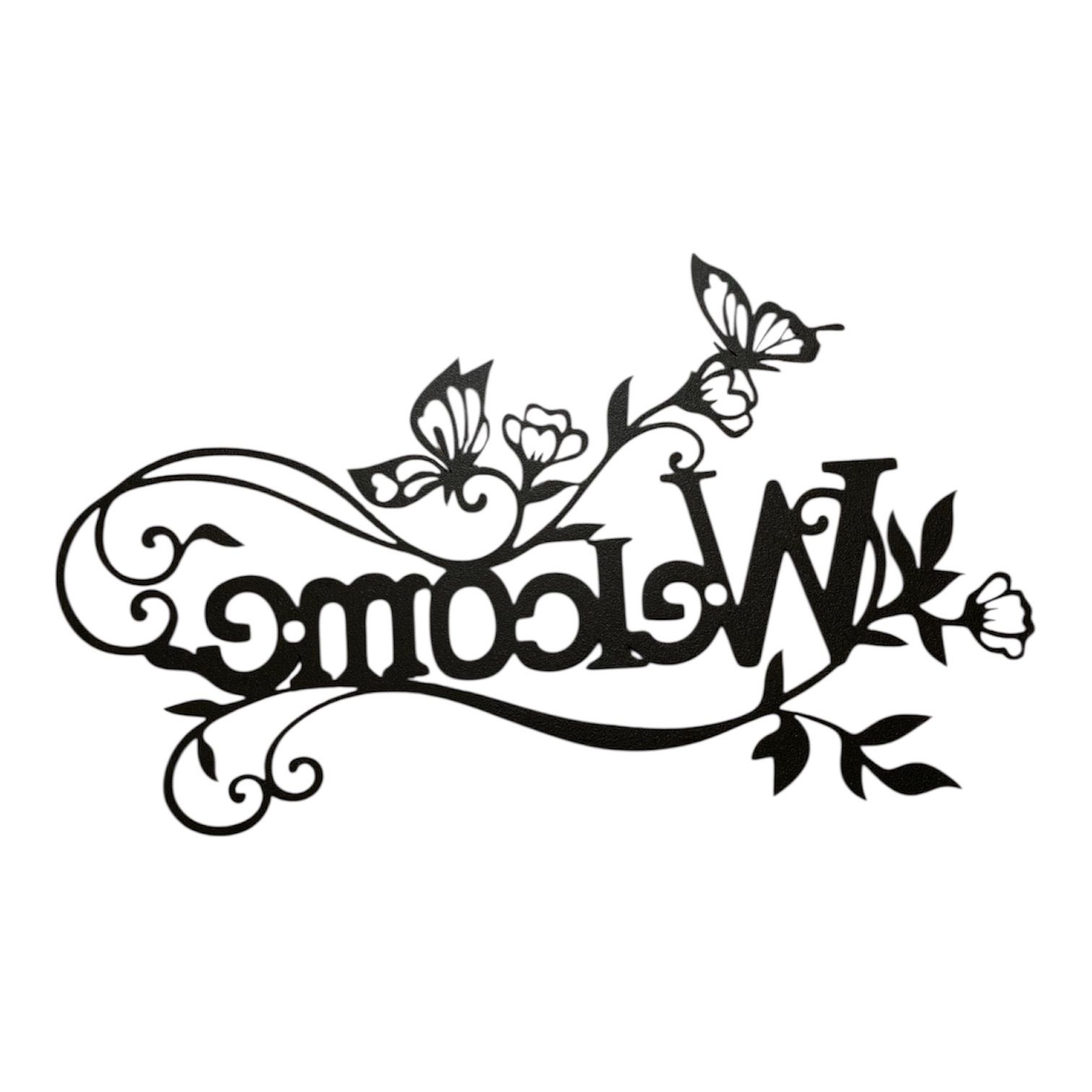 ウェルカムボード WELCOME アイアン調 ウォールサイン 壁飾り 玄関