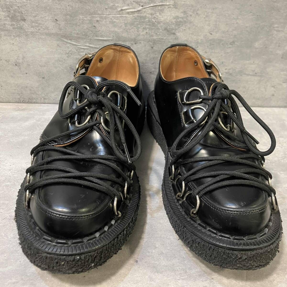 GEORGE COX × COMME des GARCONS HOMME PLUS D RING BU CKLE leather