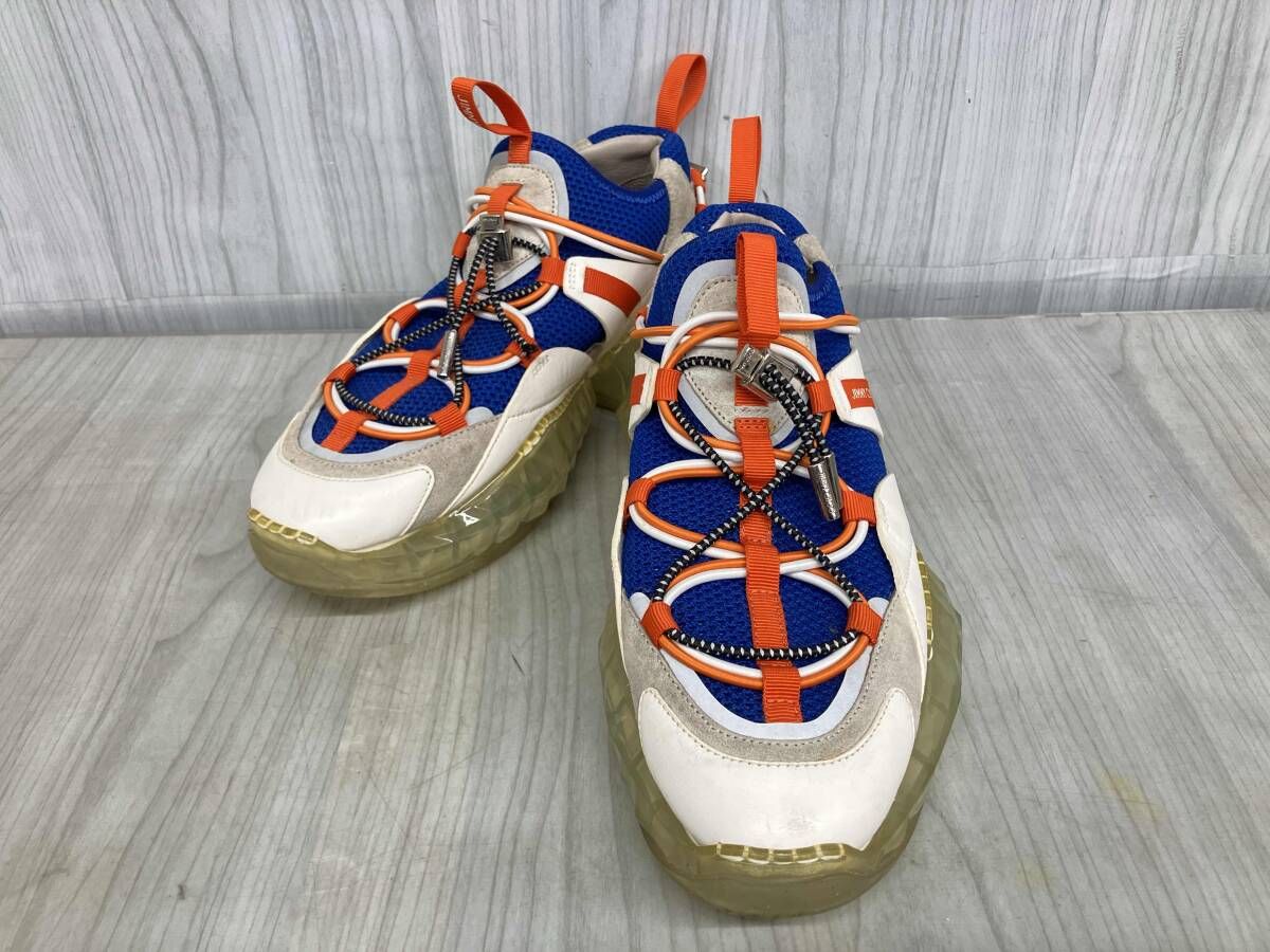 JIMMY CHOO ジミーチュウ ローカットスニーカー ダイヤモンド メッシュ