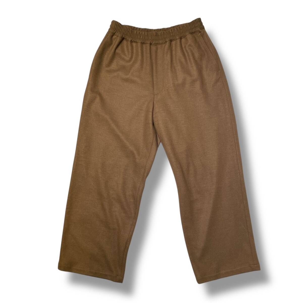25aw Graphpaper wool smooth flannel easy wide pants ウールイージー 