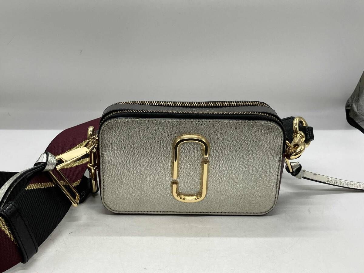 MARC JACOBS マークジェイコブス ショルダーバッグ M0012007 シルバー 