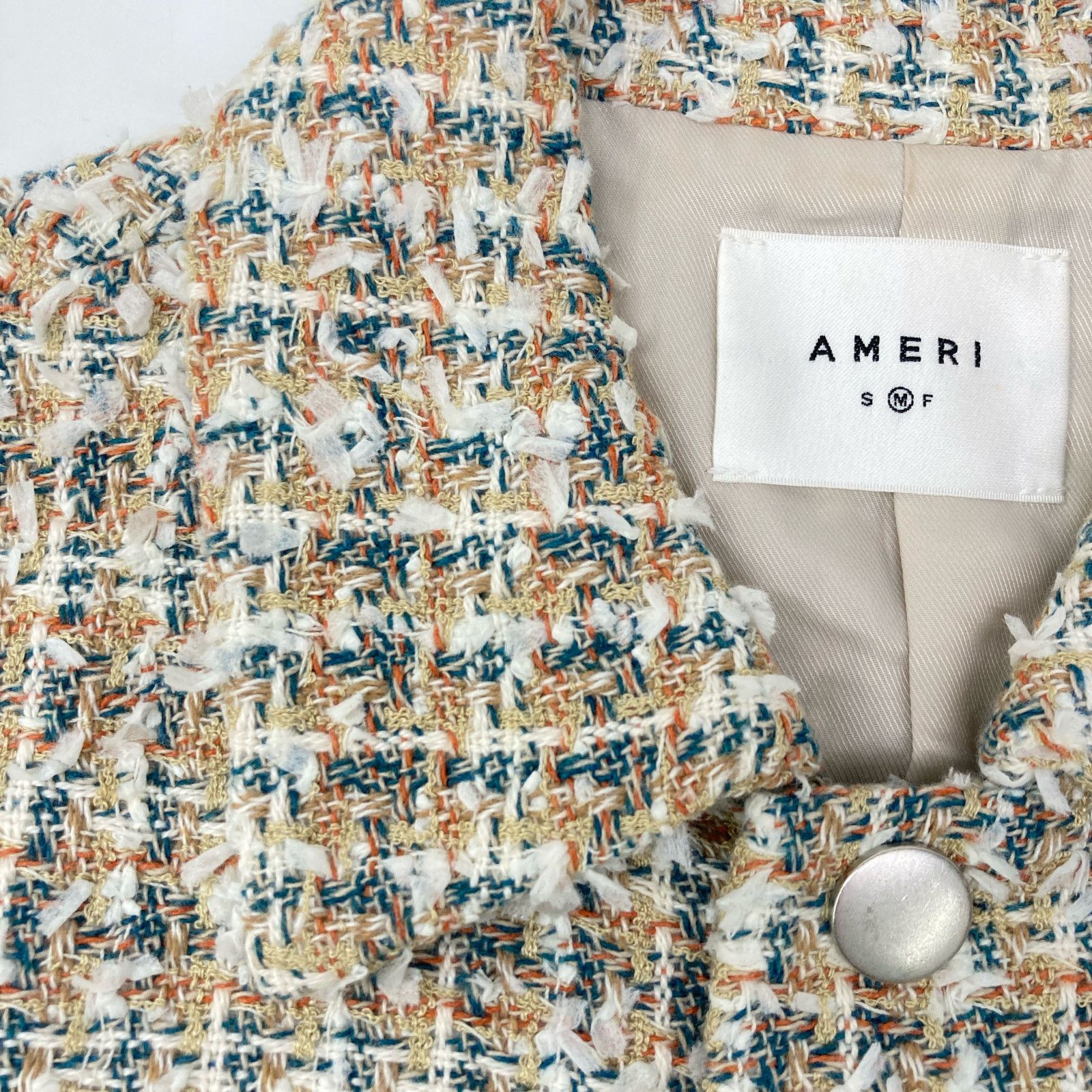 AMERI アメリ 01310660040 PLAYFUL TWEED JACKET ツイード M - メルカリ