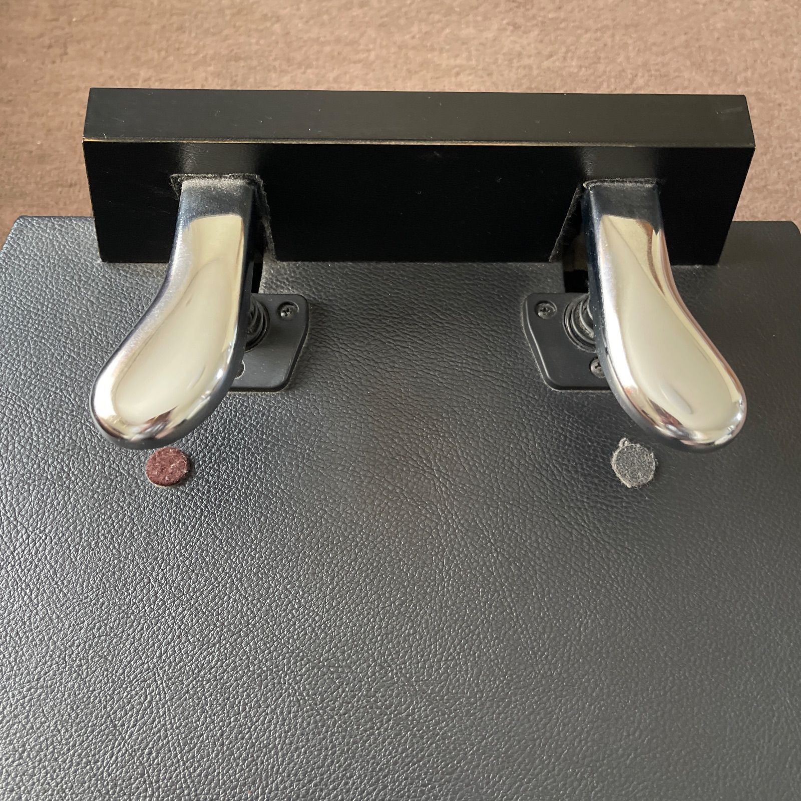 吉澤 PEACOCK 足台 アシストペダル 補助ペダル 黒 ピアノ ピーコック