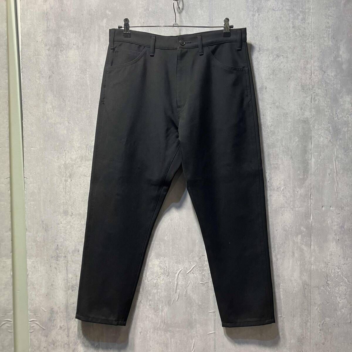 17aw JUNYA WATANABE MAN ロングパンツ テーパードウールパンツ