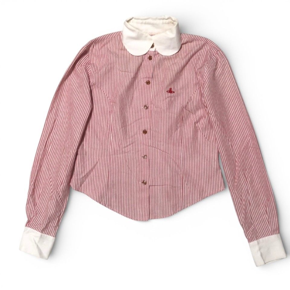 Vivienne Westwood red label　オーブ刺繍 シャツ M Vivienne Westwood red label オーブ刺繍 シャツ M ヴィヴィアン