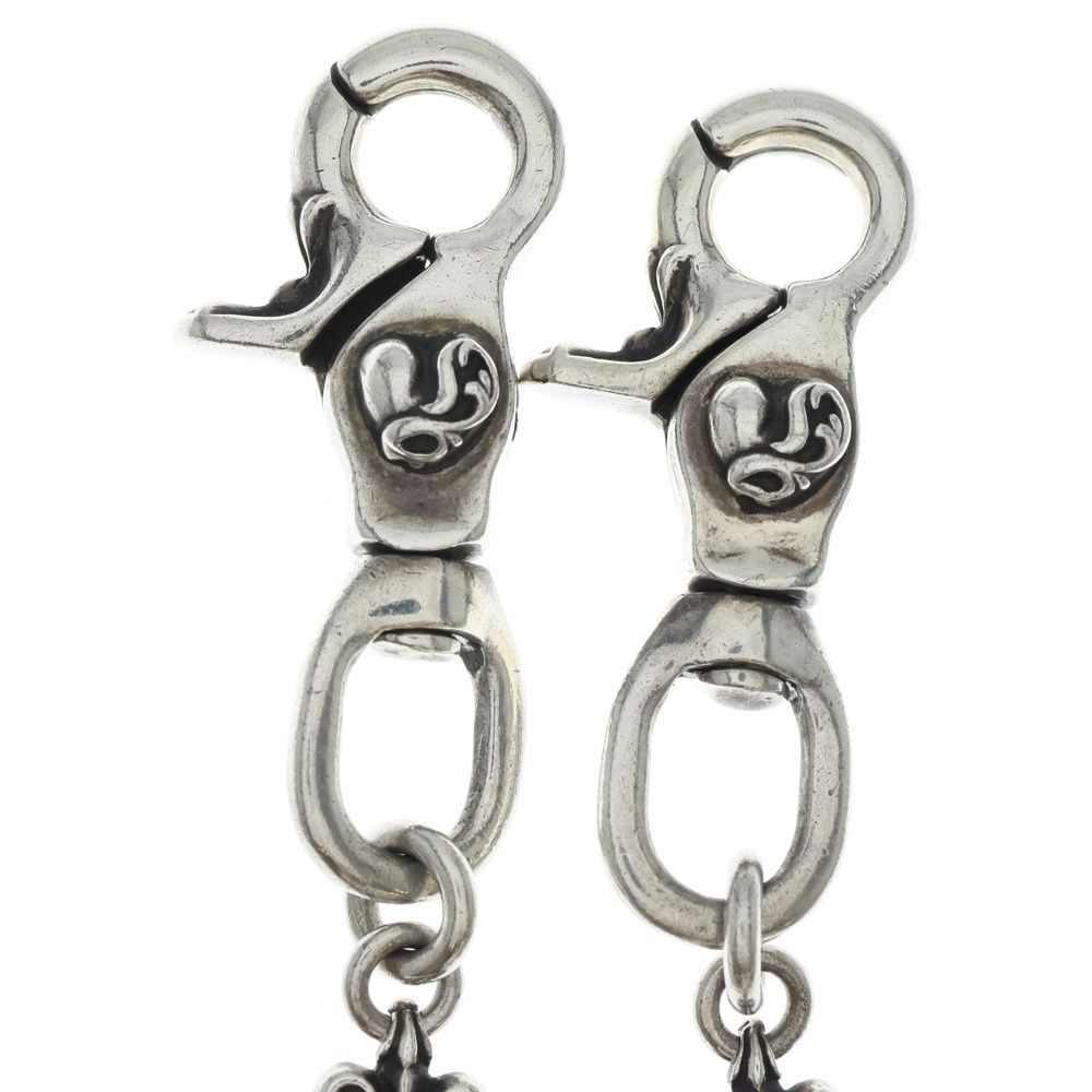 クロムハーツ BSフレア ウォレットチェーン ロング 2クリップ CHROME HEARTS (クロムハーツ) HRTBSF LONG-S/2クリップ ロング BS