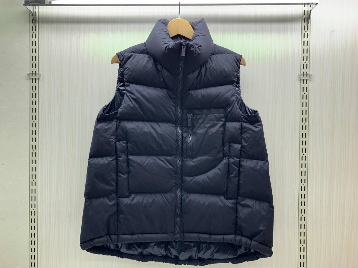 UNIQLO +J ユニクロ ジルサンダー ダウンベスト M ネイビー - メルカリ