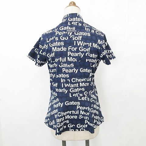 パーリーゲイツ PEARLY GATES ゴルフ スポーツウエア シャツ 半袖