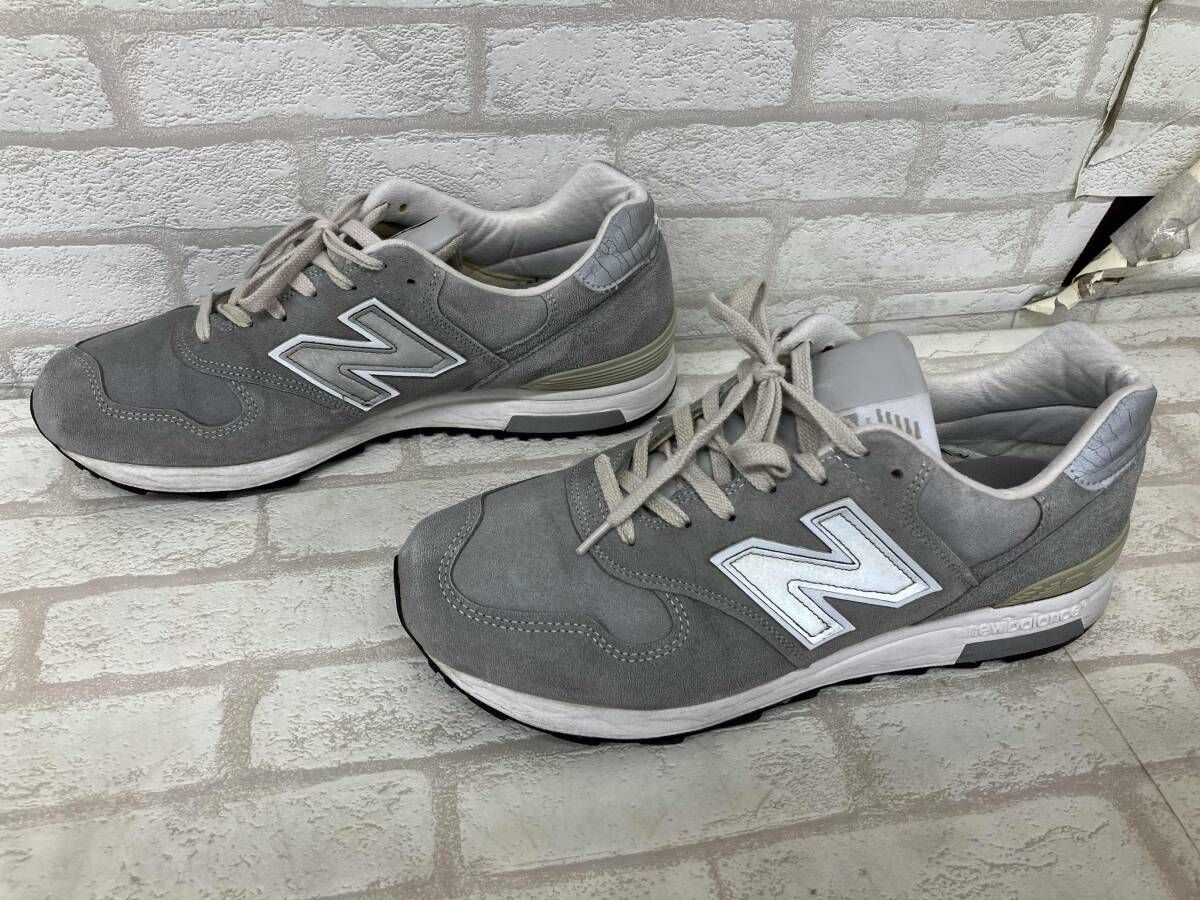 new balance M1400JGY ニューバランス スニーカー グレー メンズ 27.5