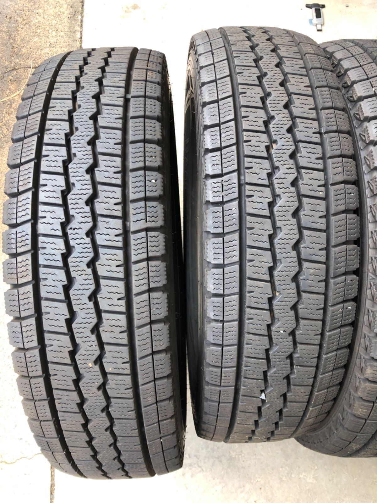 165R 13-6prスタッドレス、アルミ４本セット、ADバン他 165R 13-6prスタッドレス、アルミ4本セット、ADバン他
