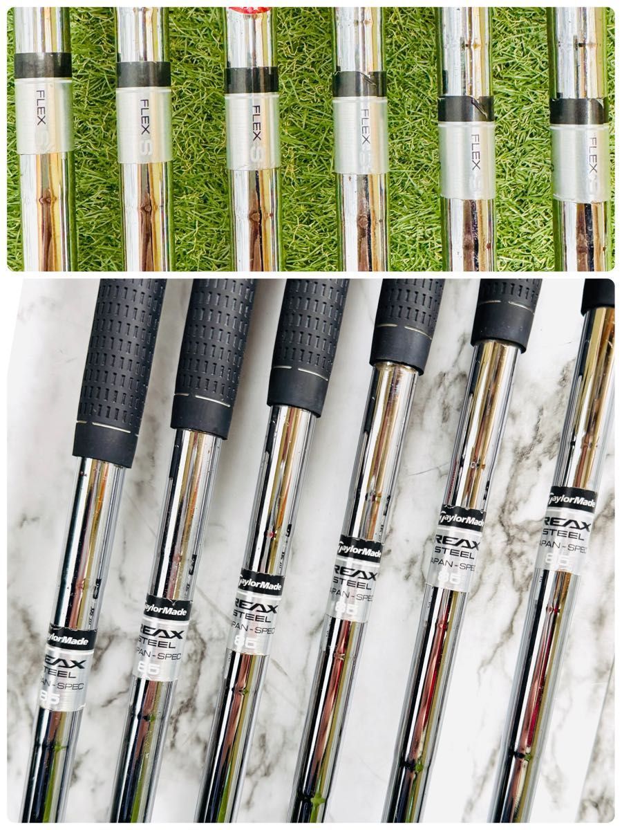 良品】テーラーメイド M6 メンズアイアンセット 6本 スチール S - メルカリ