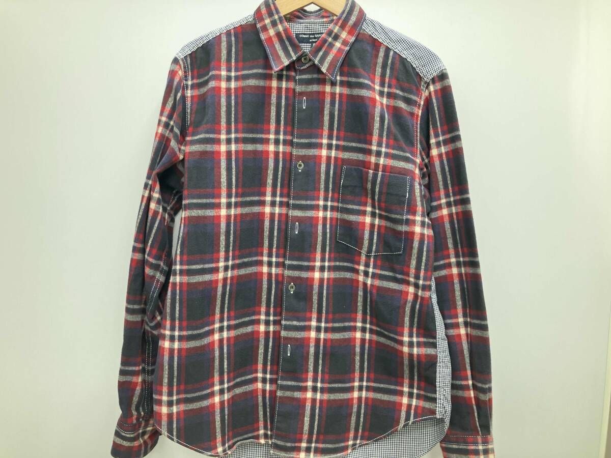 COMME des GARCONS HOMME コムデギャルソン・オム 長袖シャツ チェック