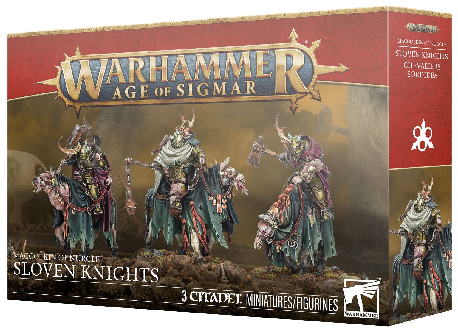 ウォーハンマー】マゴットキン・オヴ・ナーグル：スロヴンナイト