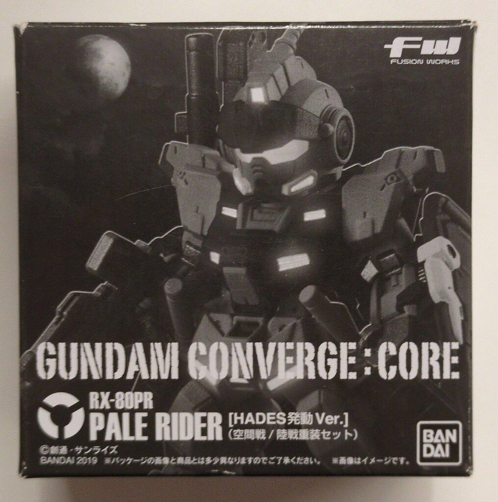 BANDAI FW GUNDAM CONVERGE CORE ペイルライダー<空間戦/陸戦重装