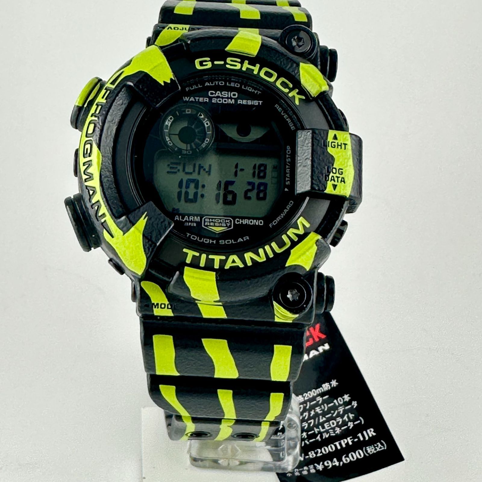 新品未使用☆CASIO カシオ 腕時計【国内正規品】FROGMAN GW-8200TPF 