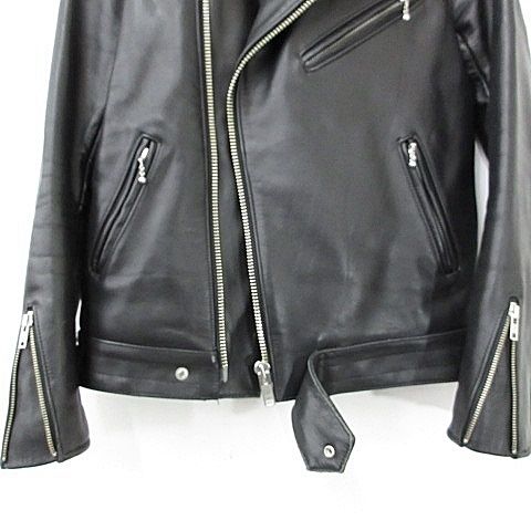 スカルワークス Skull Works ライダース レザージャケット ダブル 裏