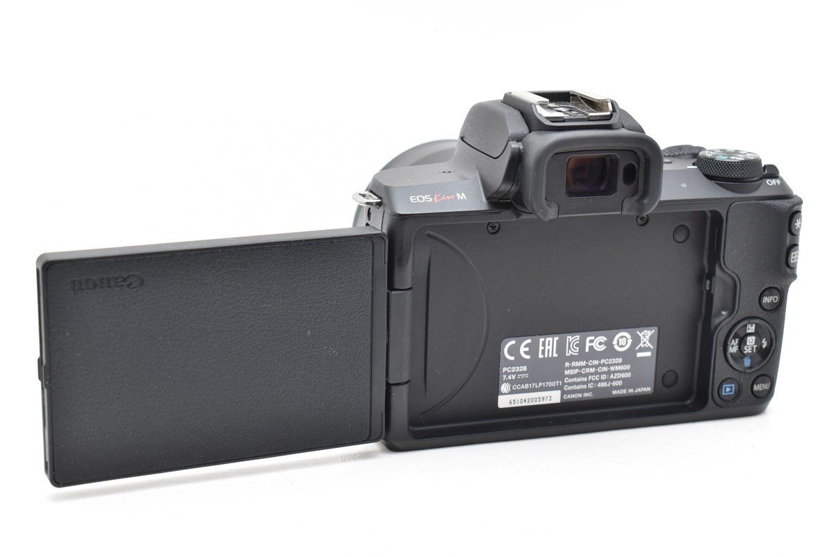 Canon EOS Kiss M EF-M 18-55mm 3.5-5.6 IS STM ミラーレス一眼