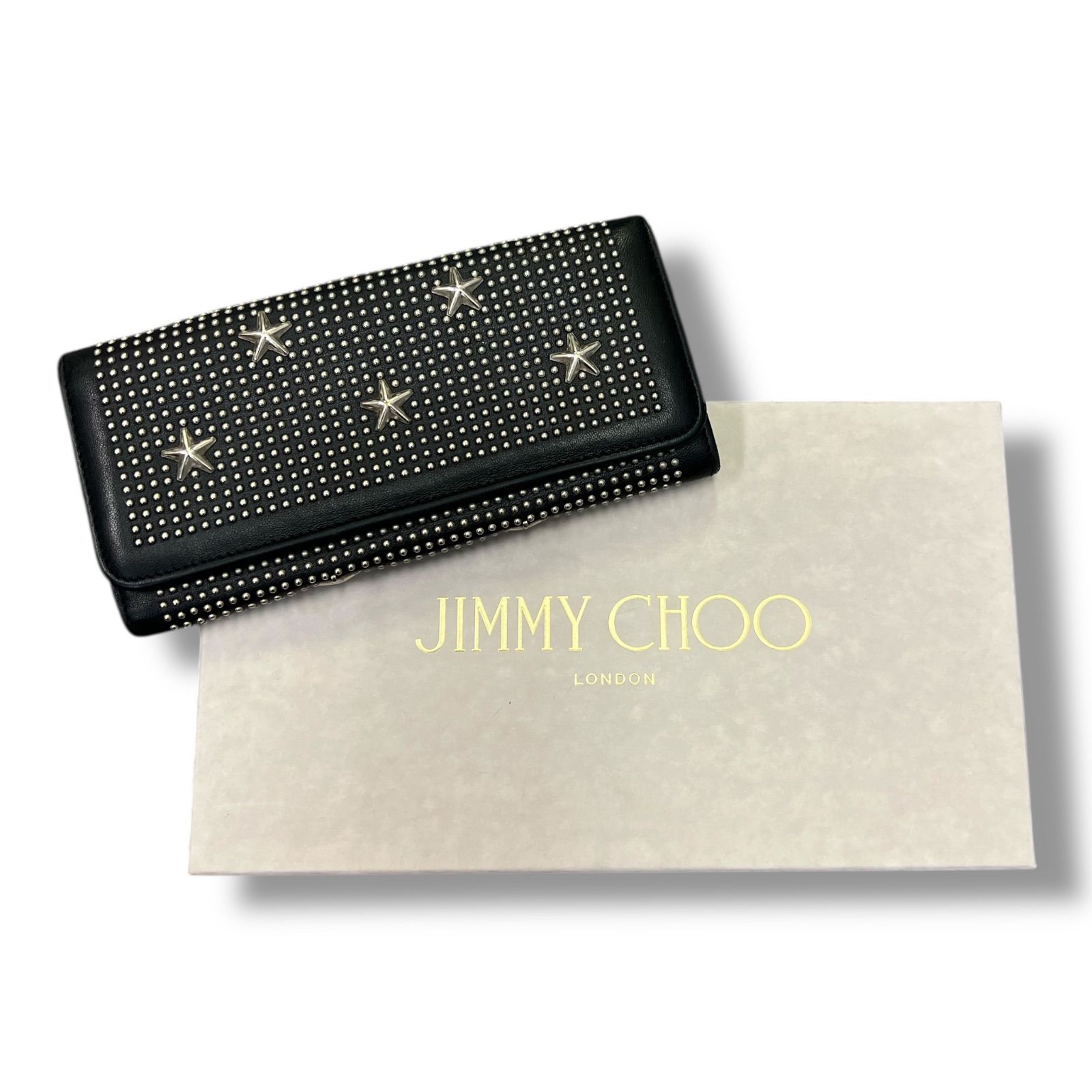 Jimmy Choo Star Studs Wallet スタースタッズウォレット 長財布 