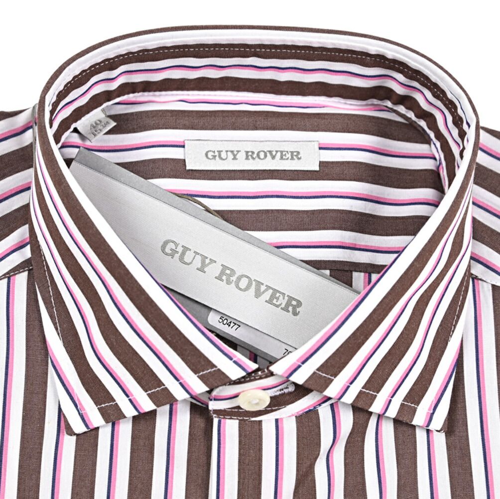 GUY ROVER ギローバー / ドレスシャツ ワイドカラー 長袖 コットン 100