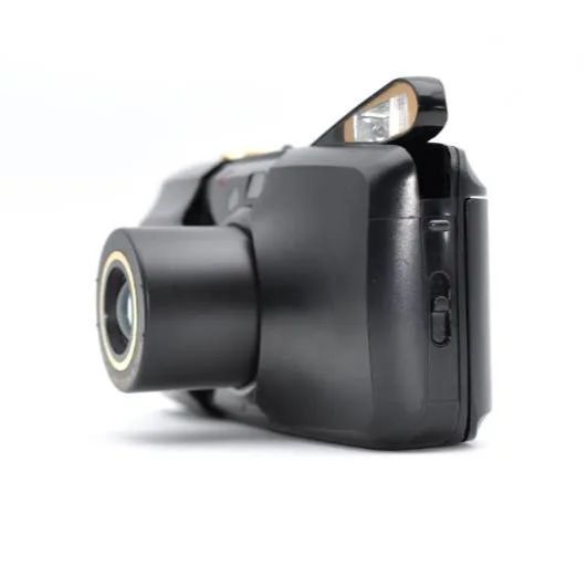 オリンパス mju μ ZOOM DELUXE コンパクトフィルムカメラ 動作OK】OLYMPUS μ[mju:] ZOOM DELUXE ブラック コンパクトフィルム