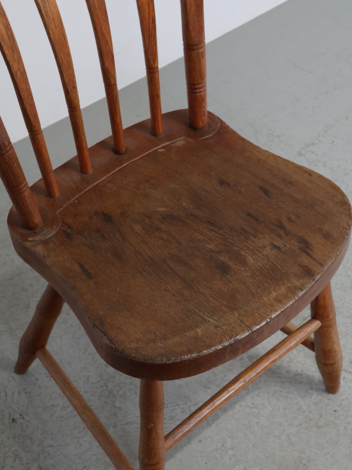 Antique 1950 - 60年代 ヴィンテージ ウッド ウィンザーチェア windsor