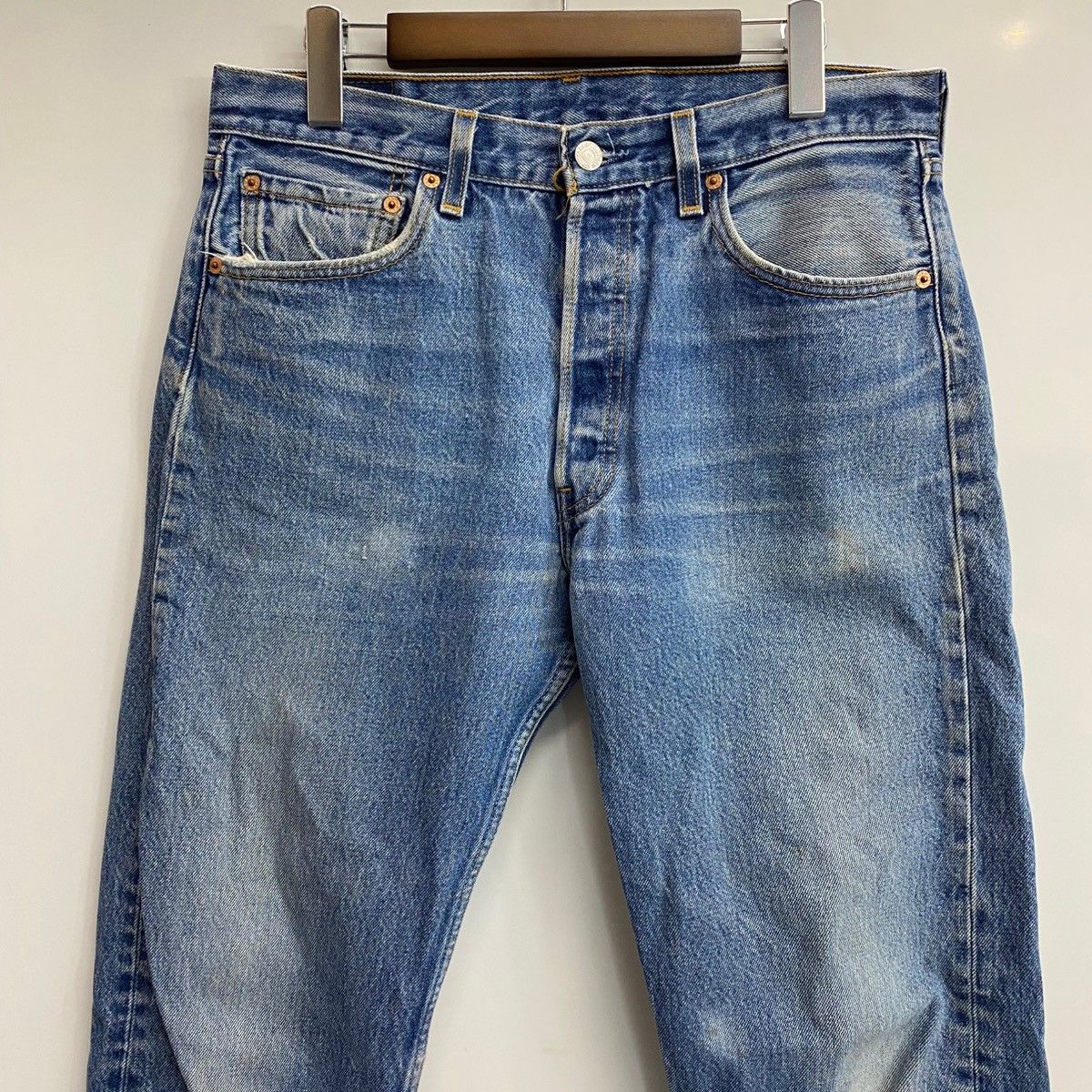 リーバイス Levi's 01年製 501XX USA製 553刻印 デニム ブルー W34 L36