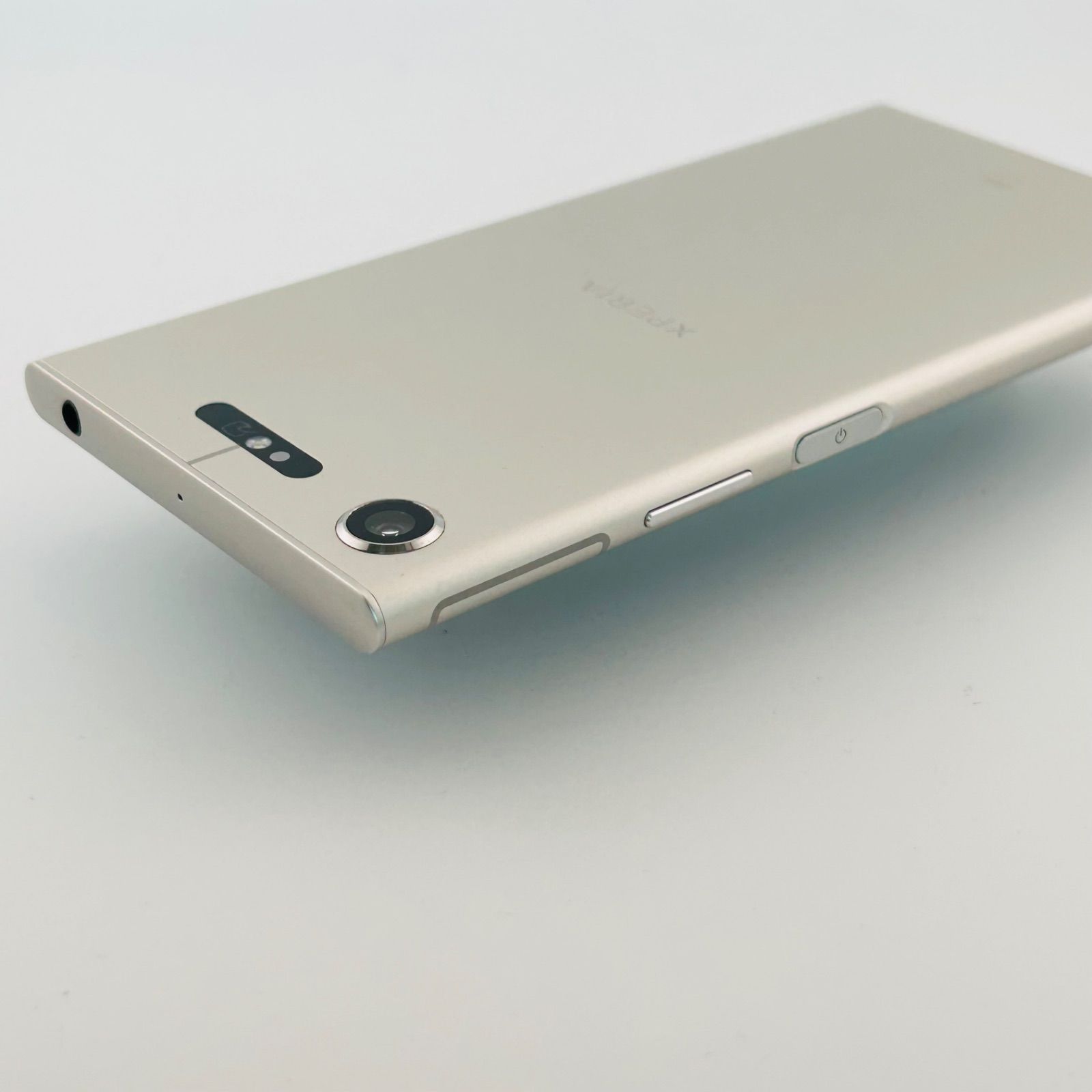 バッテリー良好 Xperia XZ1 SOV36 64GB ウォームシルバー SIMフリー