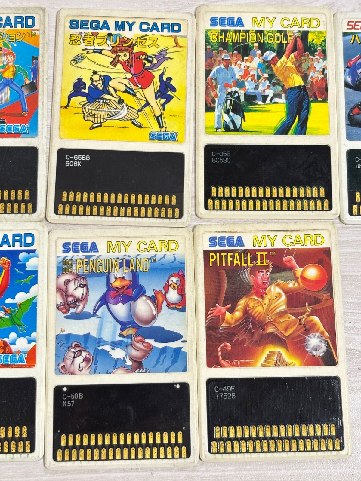 SEGA MY CARD ソフト まとめ 動作未確認 セガマーク3 - メルカリ