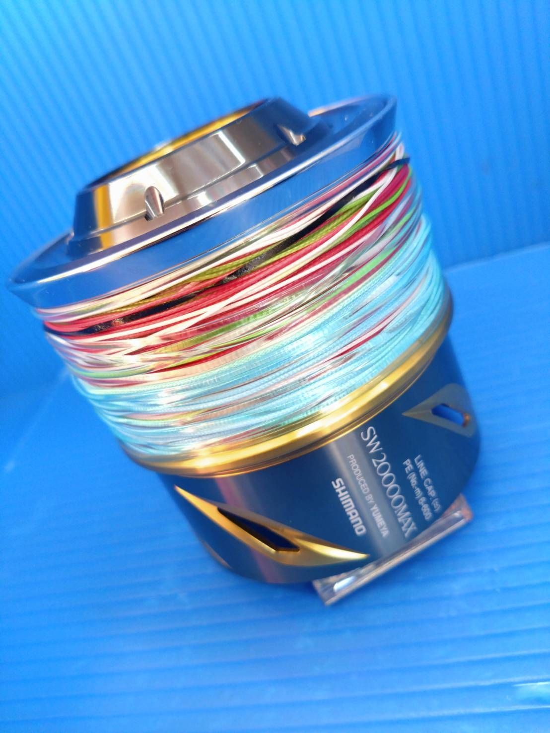 シマノ 日本製 夢屋 20ステラSW 200000MAXスプール 糸付き 美品