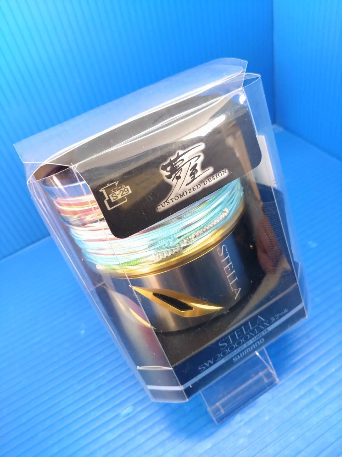 シマノ 日本製 夢屋 20ステラSW 200000MAXスプール 糸付き 美品