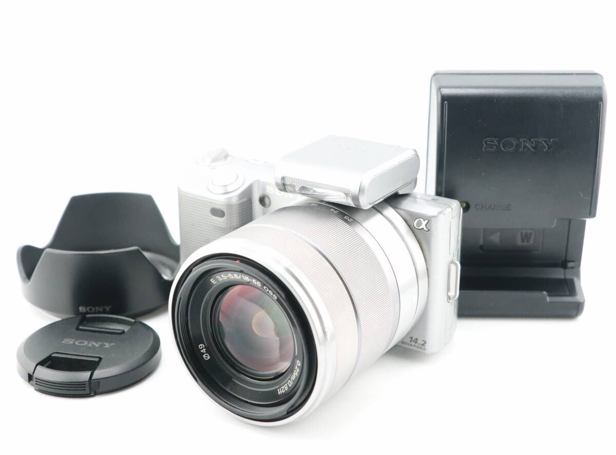 ☆良品☆ショット数23,090回☆ソニー SONY NEX-5 + E 18-55mm F3.5-5.6