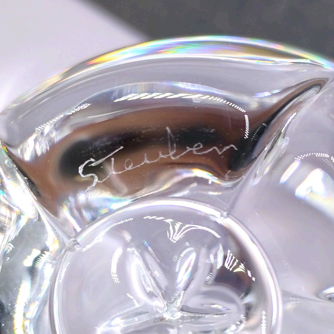 Steuben スチューベン クリスタル りんご - メルカリ