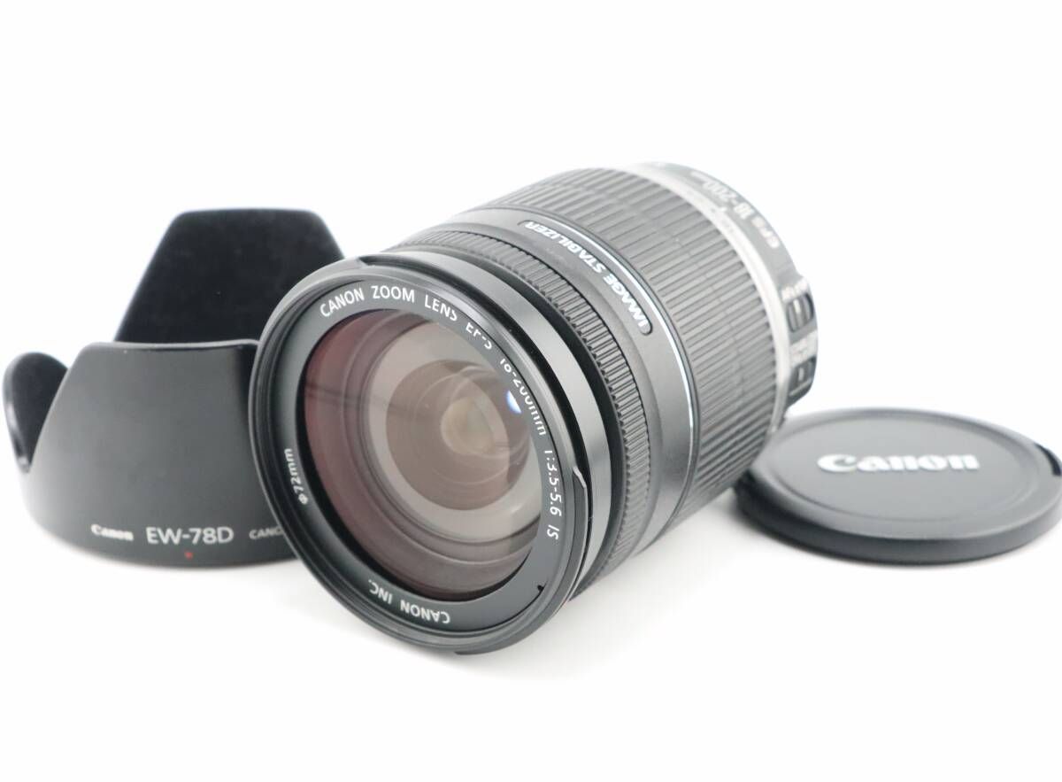 □美品□ CANON EF-S18-200mm F3.5-5.6 IS 【公式通販】