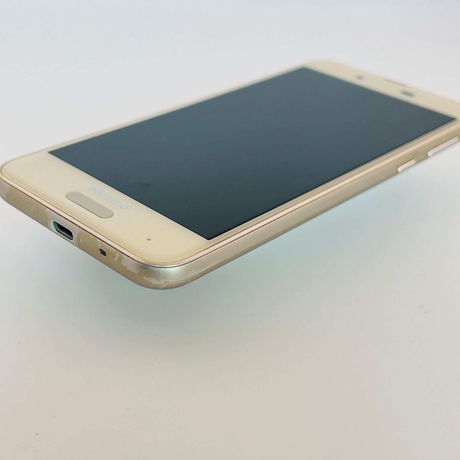 バッテリー良好 AQUOS sense SH-01K 32GB シャンパンゴールド SIM